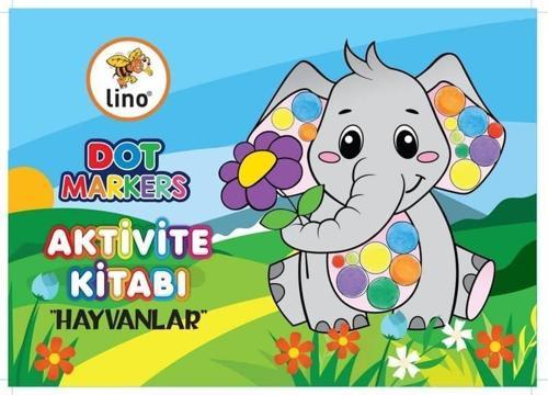 Dot Markers Boyama Aktivite Kitabı HAYVANLAR