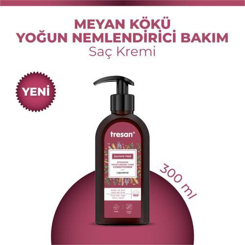 Meyan Kökü Yoğun Nemlendirici Sülfatsız Bakım Saç Kremi 300 ml