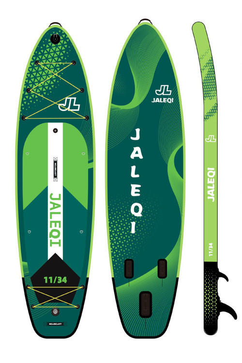 Şişme Sup Board/Şişme Stand Up Paddle Board 335X84X15 cm Şişme Sörf Tahtası Yeşil