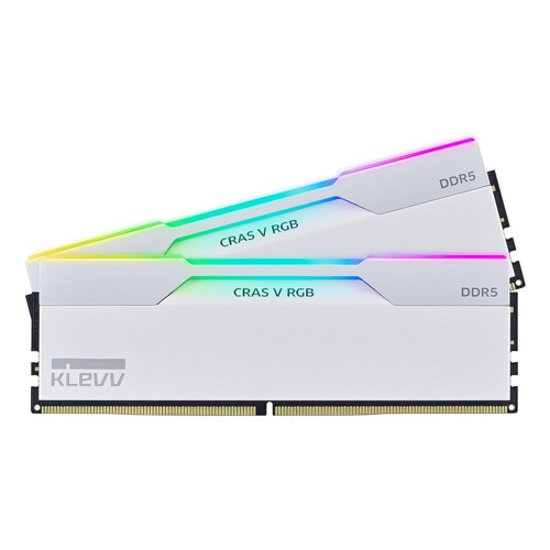 CRAS V RGB 48GB (2x24GB) 6000MHz CL30 INTEL XMP 3.0 – AMD EXPO DDR5 Brilliant White Ram (KD5KGUD80-60A300J)