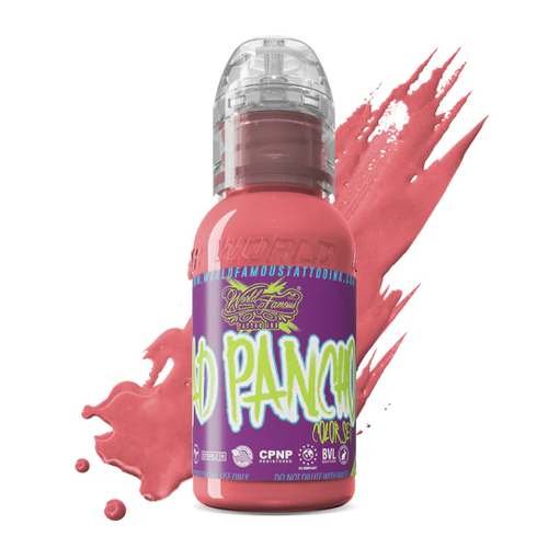 Famous Ink A.D. Pancho Peach Şeftali Tonu Turuncu Dövme Boyası 1oz - 30ml