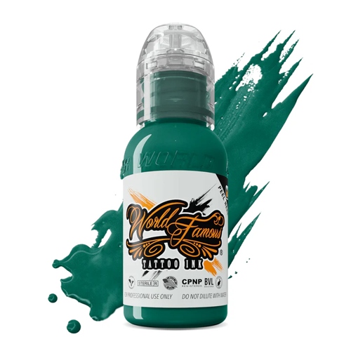 Famous Ink H.H. Holmes Arsenic Green Yeşil Dövme Boyası 1oz - 30ml