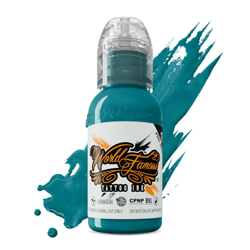 Famous Ink Jay Freestyle Turquoise Mavi Dövme Boyası 1oz - 30ml