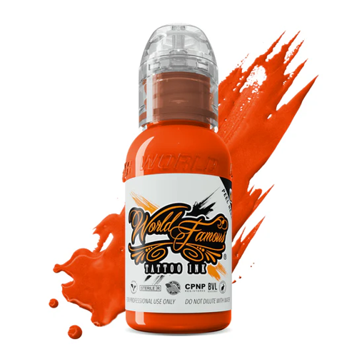 Famous Ink Ilya Fom Tucan Tangerine Turuncu Dövme Boyası 1oz - 30ml