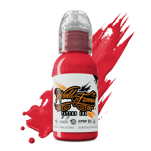 Famous Ink Albert Fish Orange Blossom Turuncu Dövme Boyası 1oz - 30ml