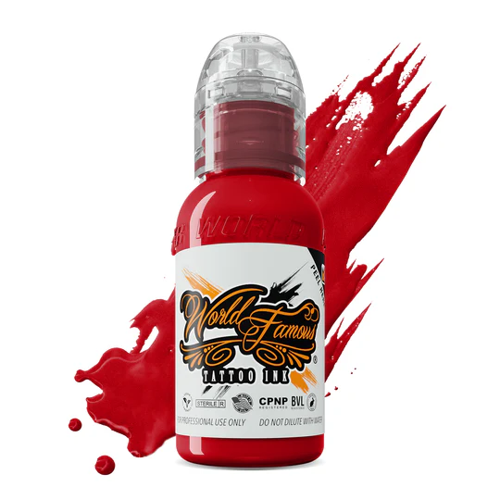 Famous Ink Master Mike Demon Red Kırmızı Dövme Boyası 1oz - 30ml