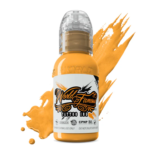 Famous Ink Ted Bundy Golden Bug Altın Sarısı Dövme Boyası 1oz - 30ml