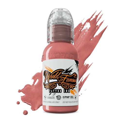 Famous Ink Oleg Blush Şeftali Tonu Pembe Dövme Boyası 1oz - 30ml