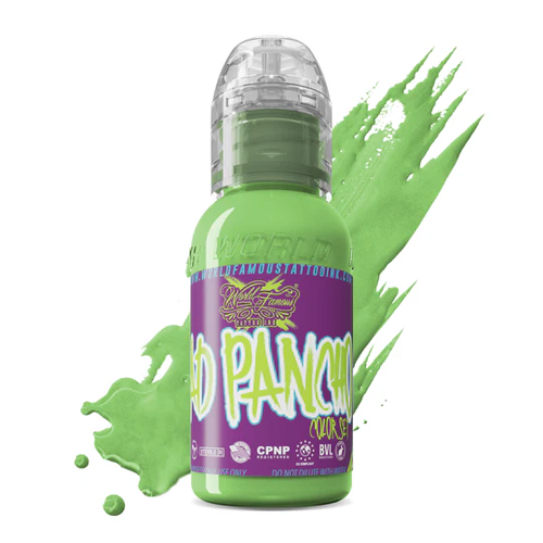 Famous Ink Pancho Light Green Açık Yeşil Dövme Boyası 1oz - 30ml
