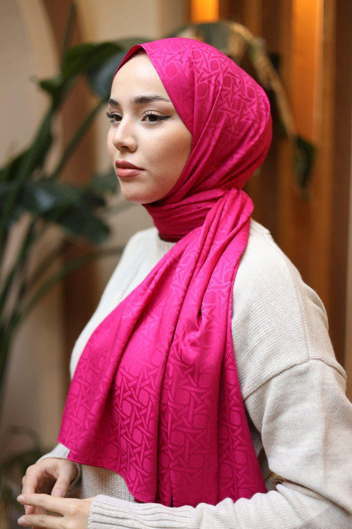 Deluxe Şal 40003-10 Pembe