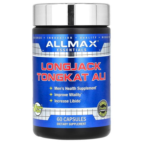 , Essentials, Longjack Tongkat Ali, 60 Kapsül
