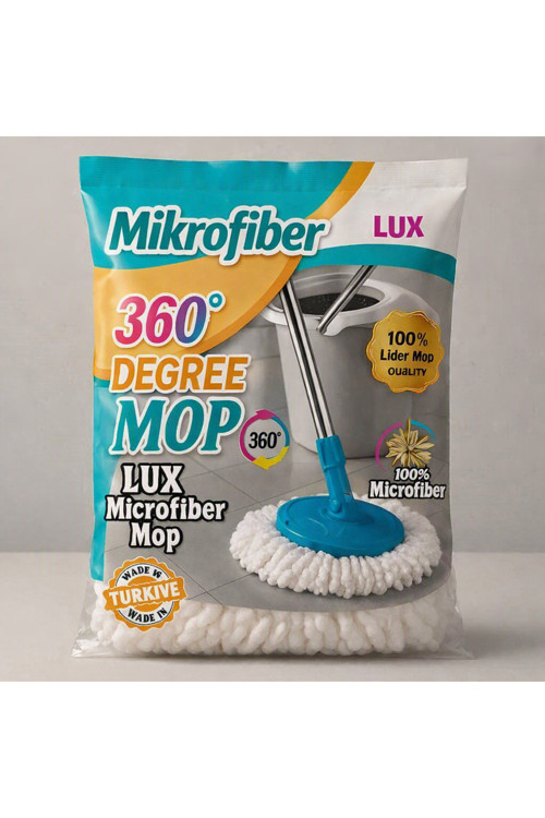 Luxmop 360 Mikrofiber Yedek Mop