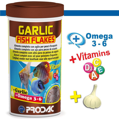 c Garlic Fish Flakes 100gr Açık