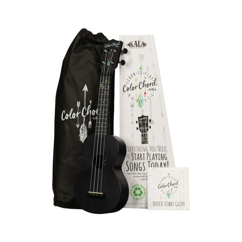 Learn To Play Recycled Color Chord™ Soprano Ukulele Başlangıç Seti