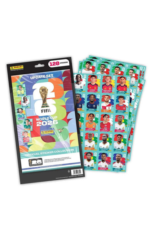 FIFA World Cup 2026 Update Set 120 Sticker Resmi Dünya Kupası güncelleme koleksiyonu