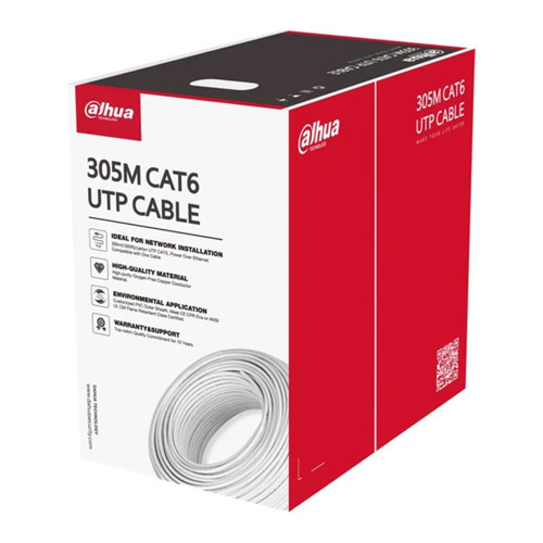 PFM923I-6UN-C OFC UTP CAT6 305M LSZH İç Ortam Kablo Beyaz