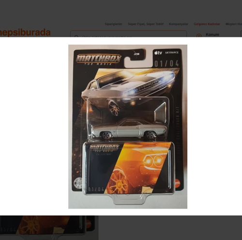 Collector 2026 – Matchbox The Movie Collection 1971 Dodge Challenger R/t