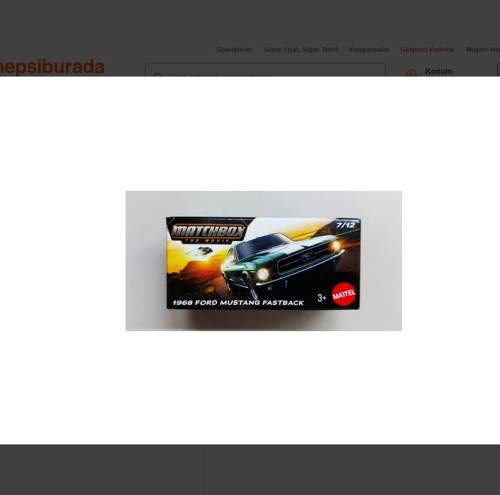 The Movie - 1968 Ford Mustang Fastback ( Power Grabs Özel Model )