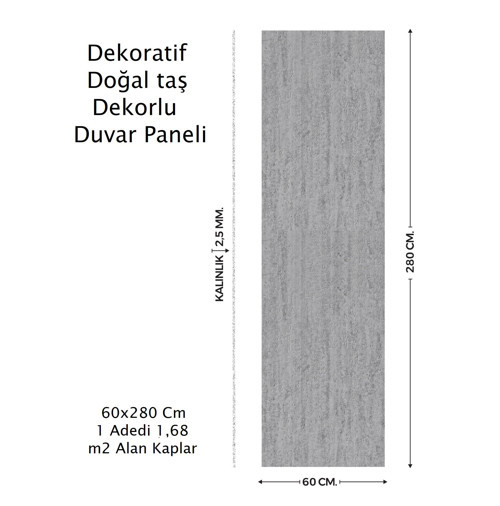 60X280 Duvar Paneli Doğal Taş Desen ,salon,duvar,traverten