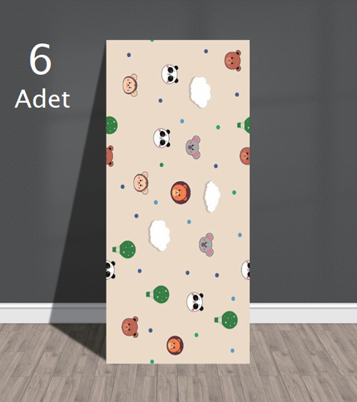 30X60 cm Kendinden Yapışkanlı Çocuk Odası Kaplama