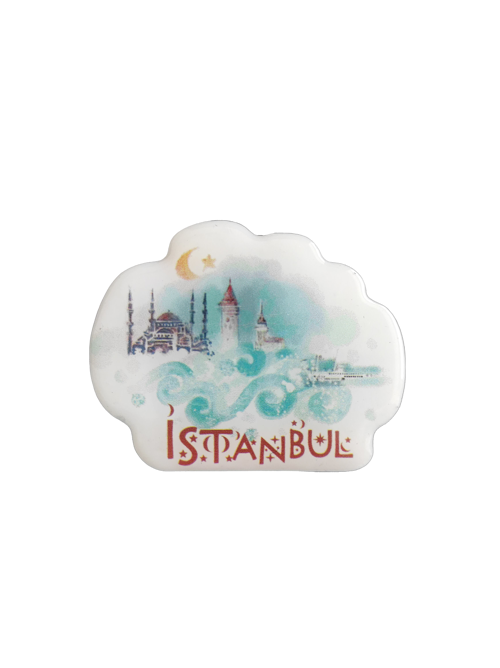 İstanbul Damla Magnet Mavi