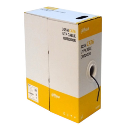 PFM922I-6UN-C 305 Metre 23AWG Siyah CCA CAT6