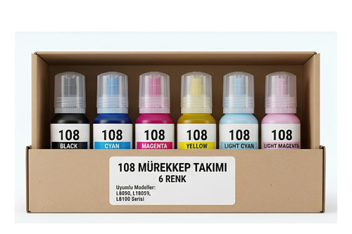 108 MÜREKKEP TAKIMI AVANTAJ PAKETİ