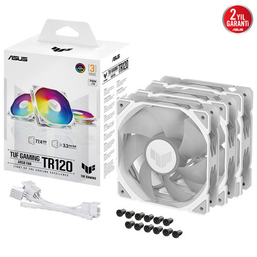 TUF GAMING TR120 FAN ARGB 3IN1 - WT