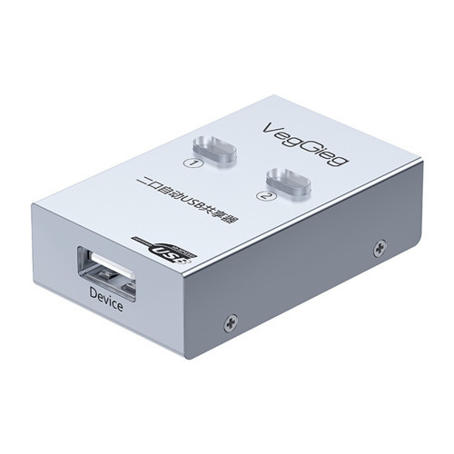 USB 2.0 Anahtarlı Manuel 2 Portlu Yazıcı Printer Çoklayıcı Paylaşım Sharing Switch Adaptörü