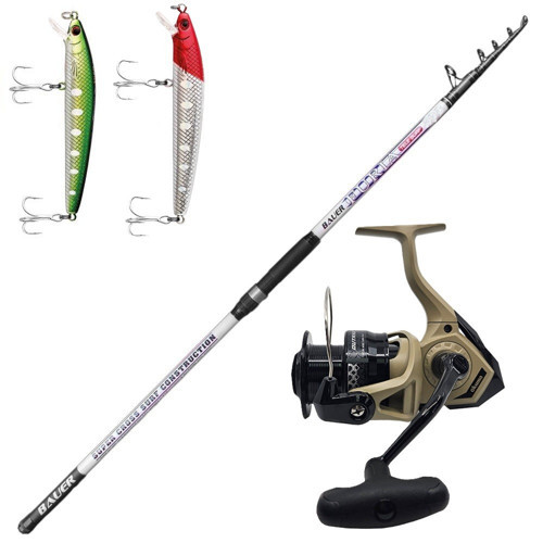 Bauer Furia 420 cm Okuma Outrax 6000 Palamut Kurşun Arkası Olta Takımı Seti
