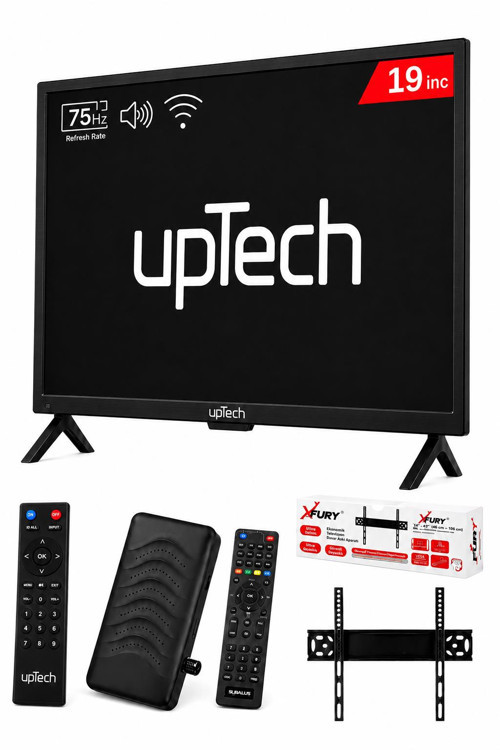 19’’ (48 Ekran) Çanaklı / Çanaksız WiFi'li Uydu Alıcısı+TV Askı Aparatı HEDİYE