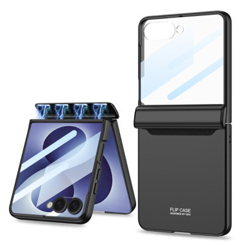 Z Flip 8 Kılıf Zore M-Magnet Kılıf Z Flip 8 GKK - Siyah
