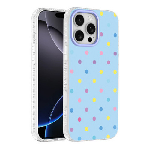 Apple iPhone 16 Pro Max Kılıf Airbag Tasarımlı Potik Sert PC Kapak iPhone 16 Pro Max - Mavi