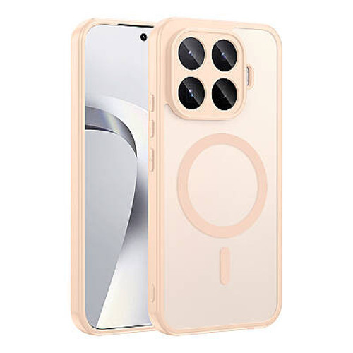 Xiaomi 17T Pro Kılıf M-safe Şarj Özellikli Babet Kapak Xiaomi 17T Pro - Pembe