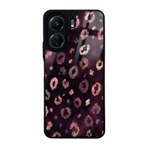 Xiaomi Poco C65 Kılıf Kamera Korumalı Desenli Lusi Kapak Xiaomi Poco C65, Cep Telefonu Kılıfları - Pembe Leopar