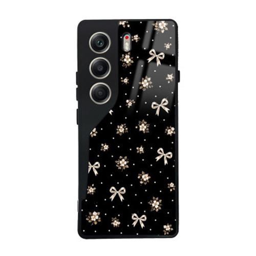 40 Pro Kılıf Kamera Korumalı Desenli Zore Lusi Kapak Tecno Camon 40 Pro Zore - Gold Fiyonk