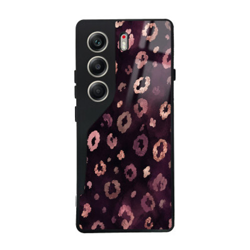 40 Pro Kılıf Kamera Korumalı Desenli Zore Lusi Kapak Tecno Camon 40 Pro Zore - Pembe Leopar