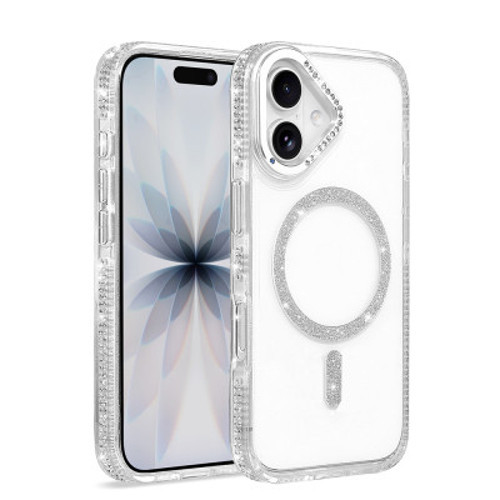 Apple iPhone 17 Kılıf M-safe Şarj Özellikli Tera Silikon Kapak iPhone 17 - Şeffaf