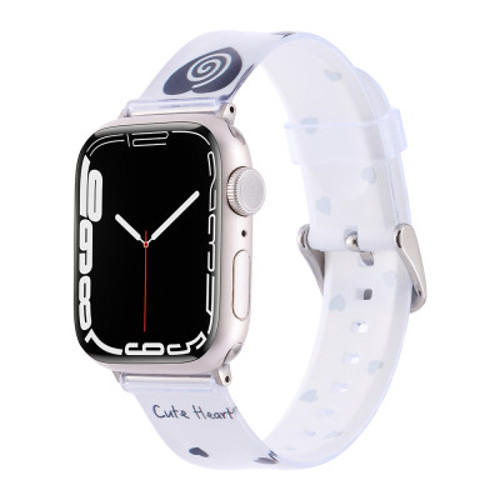 Apple Watch 10 42mm KRD-156 Silikon Kordon Apple Watch 10 42mm - Kalp