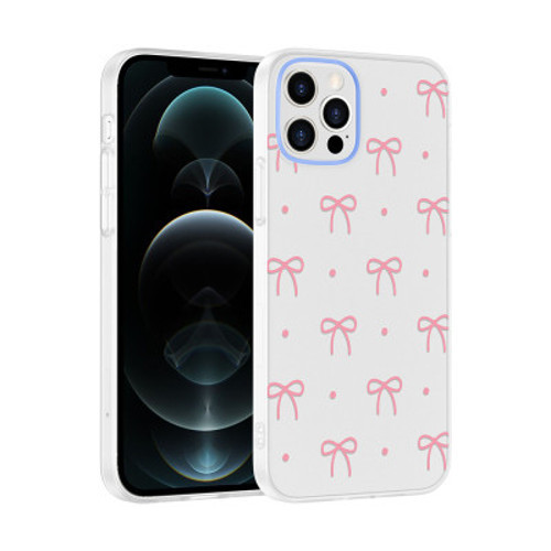 Apple iPhone 12 Kılıf Kamera Korumalı Desenli Klip Kapak iPhone 12 - Fiyonk