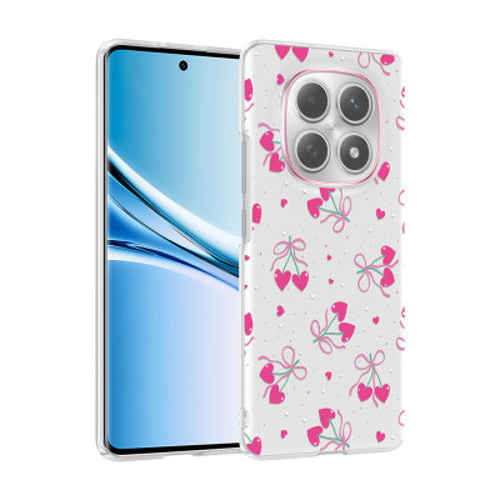 Xiaomi Redmi Note 15 5G Kılıf Kamera Korumalı Desenli Klip Kapak Xiaomi Redmi Note 15 5G, Cep Telefonu Kılıfları - Kalpli Kiraz