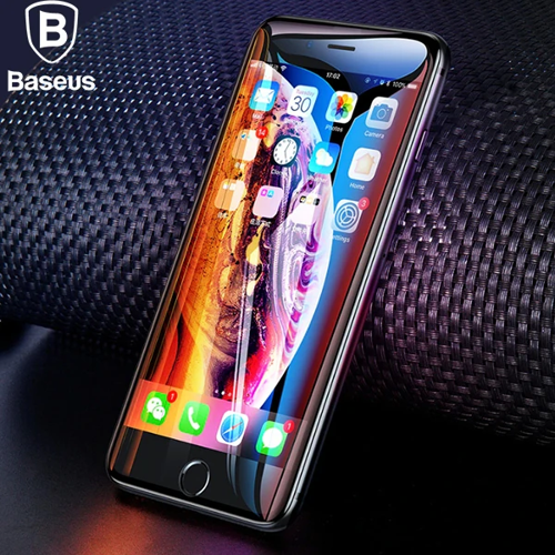 Markasız Ucuz Baseus İPhone 8 Plus 7 Plus 6S-6Plus 3D 023mm Full Kırılmaz Cam Ekran Koruyucu-(5775)