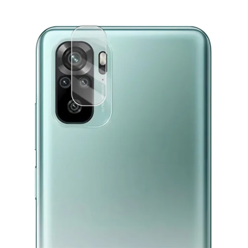 Markasız Ucuz ALLY Xiaomi Redmi Note 10 4G Tempered Glass Cam Kamera Koruyucu-(5775)