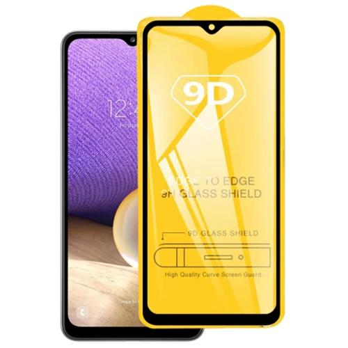 Markasız Ucuz Ally SM Galaxy A32 Full Glue-Tempered Cam Ekran Koruyucu-(5775)