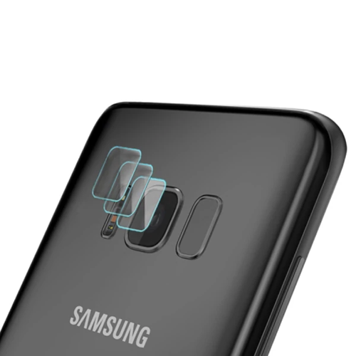 Markasız Ucuz Gor Samsung Galaxy S8+ Plus Nano Kamera Koruyucu 3 Adet Set-(5775)