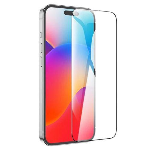 Markasız Ucuz HOCO iPhone 15 Pro Max Full HD Tempered Kırılmaz Cam Ekran Koruyucu 25 Adet Set-(5775)