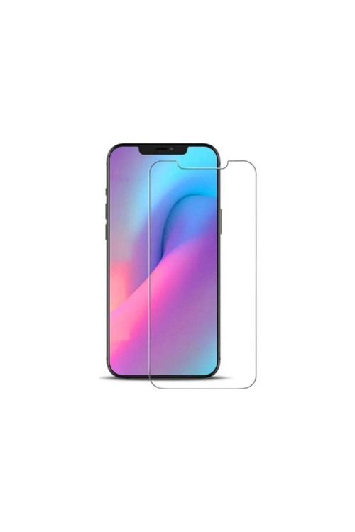 Markasız Ucuz Iphone 12 Pro Uyumlu Premium Ekran Koruyucu 9h Sert Temperli Kırılmaz Cam Koruma Şeffaf