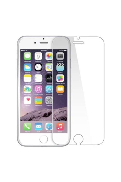 Markasız Ucuz Iphone 7 PLUS Uyumlu Premium Ekran Koruyucu 9h Sert Temperli Kırılmaz Cam Koruma Şeffaf
