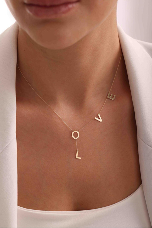Love Kolye Aşk Kolyesi