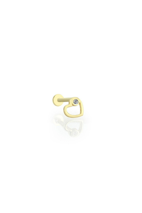 Taşlı Neve Tragus Küpe